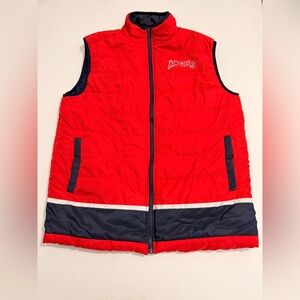 MLB Angels Red Buffer Vest Size XL